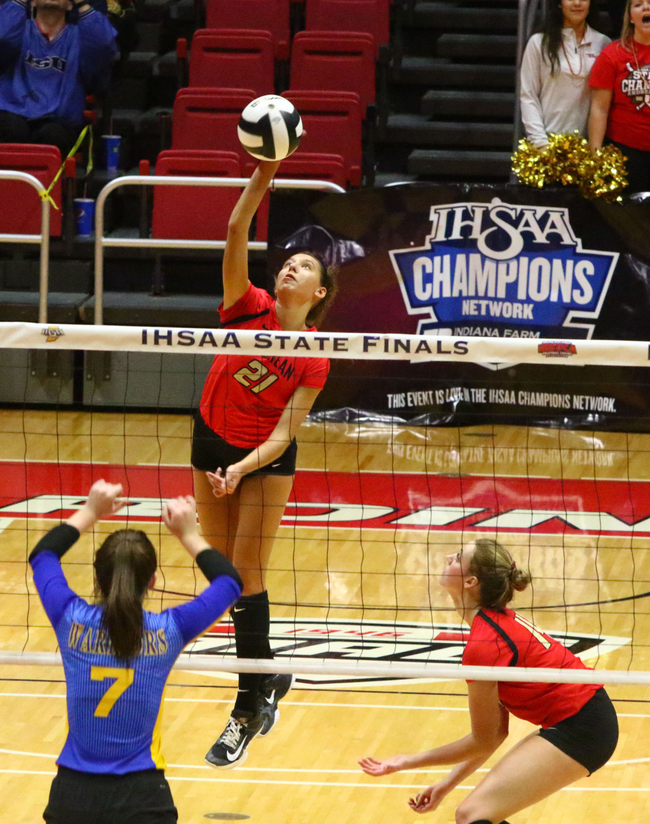 Gallery: Volleyball Class 2A State Finals - Andrean vs. Christian Academy of Indiana
